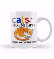 Cat Lover Gifts For   Funny Cat Lover Gifts For   Men Kids Kupa Bardak Porselen