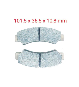 Atv Ön Fren Disk Balatası Fa726 Sinterli-Seramik Cf 500-800