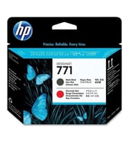 Tonersepeti Hp 771-CE017A Orjinal Mat Siyah & Kromatik Kırmızı Baskı Kafası
