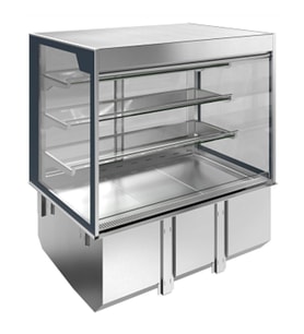 Electrolux Professional Soğutmalı Teşhir Üniteli, Kare, Orta Servis - 4 Saat (3 Gn Tepsi Kapasiteli) D15R3