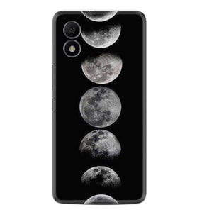TCL 303 Kılıf Resimli Desenli Baskılı Silikon Great Moons 1354