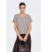 JDY JDYSISSY Kadın Basic T-Shirt Kısa Kollu O-Neck T-Shirt