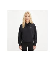 %100 Pamuk EVERYDAY HOODIE KADIN SİYAH SWEAT