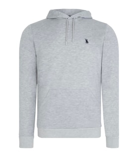 V4011 DEWBERRY ERKEK KAPŞONLU SWEATSHIRT-GRİ
