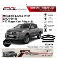 MİTSUBİSHİ L200&TRİTON (2006-2015) 4'LÜ MUGEN CAM RÜZGARLIĞI