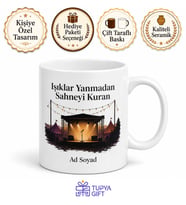 Festival Direktörü Çadır Alanı Sahne Akışı Sanatçı Ağırlama Kupa Hediye Bardak