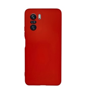 Xiaomi Poco F3 Kılıf Nano İçi Kadife Silikon - Kırmızı