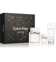 Calvin Klein Euphoria EDT 100 ml + After Shave 100 ml + 15 ml Erkek Parfüm Seti