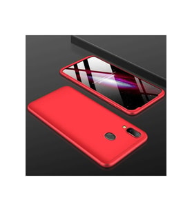 Samsung Galaxy M20 Uyumlu Kılıf Zore Ays Kapak (Kırmızı)