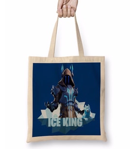 Fortnite Iceking Bez Çanta Uzun Saplı