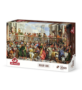 Art Puzzle Cana'da Düğün Şöleni,1562 2000 Parça Puzzle