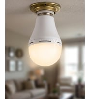 Şarjlı LED Ampul 6500K Soğuk Beyaz E27 Duy Enerji Tasarruflu