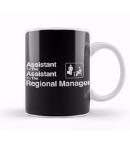 The Office Assistant To The Assistant to the Regional Manager White Kupa Bardak Porselen