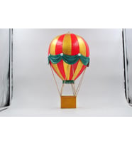 Jayland Metal Eskitilmiş Retro Klasik Sıcak Hava Balonu-Jayland Serisi-26*26*49 CM