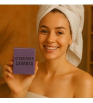 Diyarından Hatay Doğal  Lavanta Sabunu 3 Adet (375 Gr)