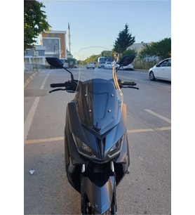 MOTOCAM Volta Revolt RSX5 Ön Cam 2022-2026 Model 65cm Şeffaf Renkli 4mm