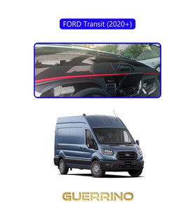 FORD Transit 2020+TORPİDO KORUMA HALISI MAVİ KENAR