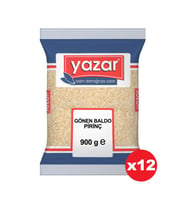 Yazar Gönen Baldo Pirinç 900 Gr. x 12 adet