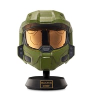 HALO Gerçekci Master Chief Miğferi ve Sergi Standı HLW0173