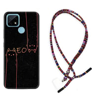 Realme C11 C21 C21Y C25Y C11 2021 Kılıf Boyun Asklı Rasta Silikon Meow 1657