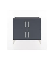 Arges Şifonyer 3 Raflı 4 Kapaklı 88x30x80 Antrasit-Antrasit