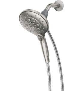 Moen 26112Srn Engage Magnetix Altı İşlevli 15,5 Cm Manyetik Yerleştirme Sistemli Elde Tutulan Duş Ba (Çok Renkli)