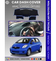 TOYOTA YARİS (2005-2013) Torpido Örtüsü Ön Panel Koruma Tam Uyum UV Koruma Kaymaz