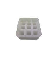 Epoksi Silikon  Kalıp Makyaj Ve Kalemlik Kutusu 9X9 CM