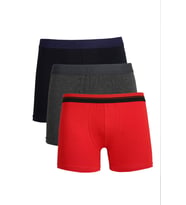 Akbeniz Erkek Penye 3'lü Boxer 40097