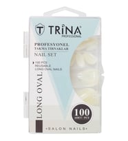 Trina Takma Tırnak 100‘LÜ Kutulu (Long Oval) - 02