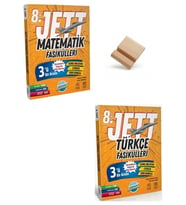 Ünlüler Karması LGS 2027 Jett Matematik ve Türkçe Fasikülleri + Telefon Standı