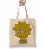 Lisa Simpson Entediada Bez Çanta Uzun Saplı