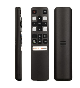 Tcl RC 802V - FNR1 - HTC120 - RC25324 Netflix - Youtube Tuşlu Ses Komutsuz Lcd Led Tv Kumanda
