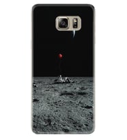 Samsung S7 Edge S20 Fe Plus Ultra S21 S22 Kılıf Boyun Askılı Silikon Astronoot Red Baloon 1608