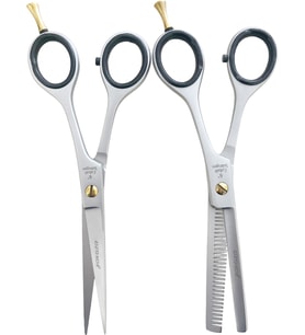 YAKUZA SolingCobalt Makas Set Kuaför Berber Makası 6inc Ara Makas 6 Inc Kuaför Saloon Makası Set