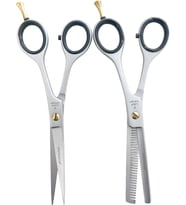 YAKUZA SolingCobalt Makas Set Kuaför Berber Makası 6inc Ara Makas 6 Inc Kuaför Saloon Makası Set