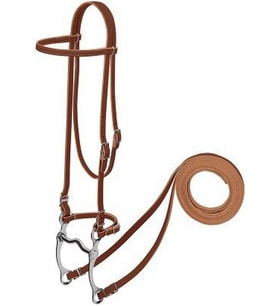 Weaver Harness Leather Pony Headstall Set