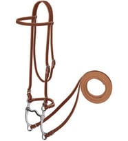 Weaver Harness Leather Pony Headstall Set