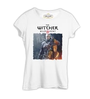 The Witcher 3 - Wild Hunt Beyaz Kadın Tshirt