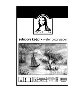 Suluboya Kağıdı 36x50 cm 200 gr 10 Yaprak (RK14)