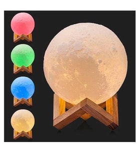 Misyon İnter Ponte 3D Moon Space Lamba 13Cm
