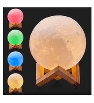 Misyon İnter Ponte 3D Moon Space Lamba 13Cm