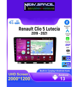 RENAULT CLİO 5 ANDROİD 4GB RAM 64GB ROM 8 ÇEKİRDEK CARPLAY MULTİMEDYA