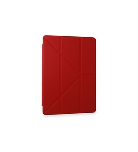Galaxy Tab S9 Ultra 14.6 İnç Uyumlu Fuchsia Kalemlikli  Tablet Kılıfı (Kırmızı)