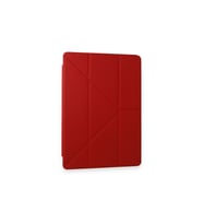 Galaxy Tab S9 Ultra 14.6 İnç Uyumlu Fuchsia Kalemlikli  Tablet Kılıfı (Kırmızı)