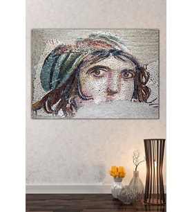 Çingene Kızı Zeugma Kanvas Tablo (8 Farklı Ölçü)