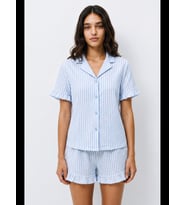 Night Kadın Desenli Trend Pijama Takımı