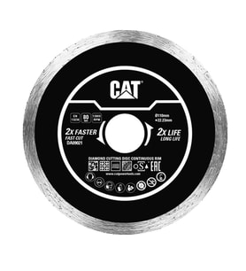 CAT DA09021 110mm Profesyonel Fayans, Seramik, Mermer Elmas Kesme Diski