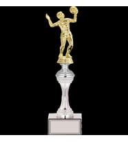 ODAK KUPA - Figürlü Kupalar - Voleybol Kadın Figürlü Kupalar FG-030 C - 34 cm