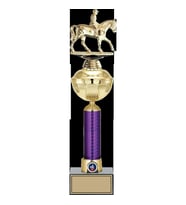 ODAK KUPA - Figürlü Kupalar - At / Binici Figürlü Kupalar FG-059 A - 45 cm